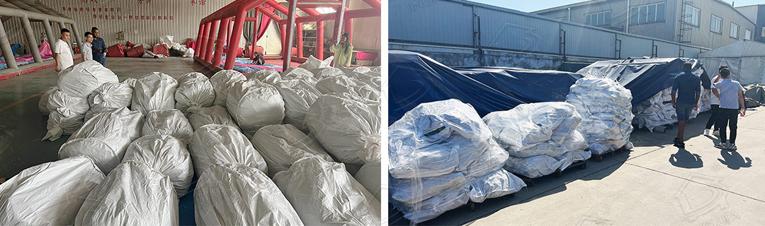 安哥拉客户到AG一飞冲天实地考察磨练制品质量