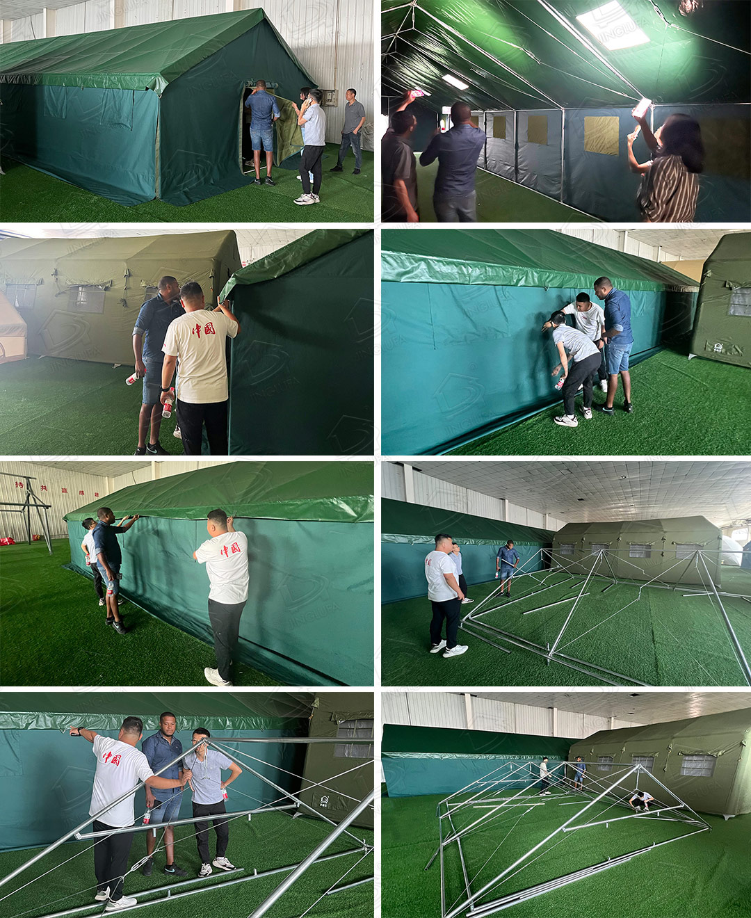 安哥拉客户到AG一飞冲天实地考察磨练制品质量