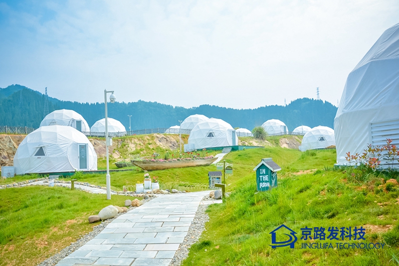 张北草原观景帐篷